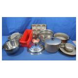 Metal/Aluminum Pots,Pans,Mixing Bowls&more