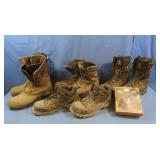 Various Men's boots(steel toed, insulated&more),