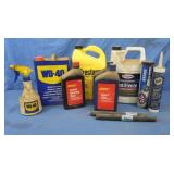 Anti-freeze, WD40, Grease tubes &more