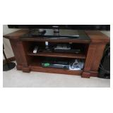 Solid Wood Media Table 54.5x24x20-NO Contents