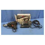 Heat gun & spiral saw