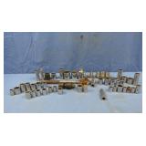 Craftsman ratchet wrench and numerous sockets