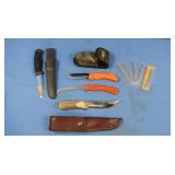 Case Knife 6', Morakniv 4', RazorPro 3.5',Outdoor