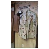 Large Carhart Coat & Medium Desert Camo Jacket