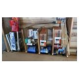 Nails, Screws, Shims, Buried electric line flags