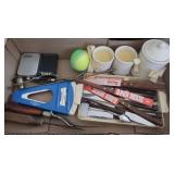 Mixed Lot -steak knives,candles & more