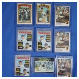 Thurman Munson Lot Inc. (3) 1973, 1971, 1972, &