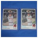 (2) 1973 Nolan Ryan's EX-NM