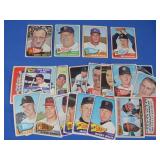 (25) 1965 Topps Baseball Cards G-VG