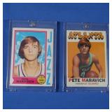 Pete Maravich 1971 & 1974 EX-NM