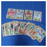 (23) 1970 Topps Football Cards EX-NM