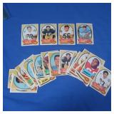 (22) 1970 Topps Football Cards EX-NM