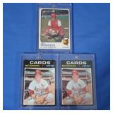 Ted Simmons Lot Inc. (2) 1971, 1972 EX-NM