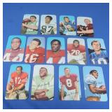 1970 Topps Super Football lot Inc. Namath,