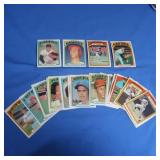 (25) 1972 Topps Baseball Cards EX-NM