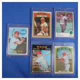 Pete Rose lot Inc. 1969,1970, 1972 In-Action,