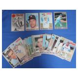 (25) 1970 Topps Baseball Cards G-VG