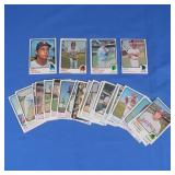 (25) 1973 Topps Baseball Cards EX-NM