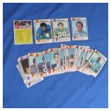 (25) 1973 Topps Football Cards VG-NM