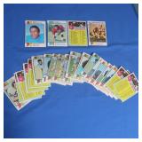 (25) 1973 Topps Football Cards VG-NM