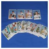 (25) 1973 Topps Baseball Cards EX-NM