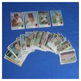 (25) 1973 Topps Baseball Cards EX-NM