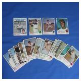 (25) 1973 Topps Baseball Cards EX-NM