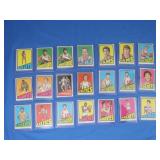 (21) 1972 NBA Cards, EX-NM
