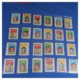 1971 Hockey Booklet Complete Set 1-24 EX-NM