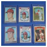 Pete Rose lot Inc. 1970, (2) 1972, 1972