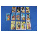 1970 Basketball Tall Cards lot Inc. Unseld, Rule,