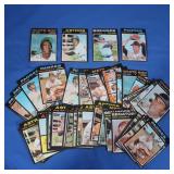 (50) 1971 Topps Baseball Cards VG-NM