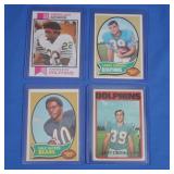 NFL RB Lot Inc. Morris, (2) Csonka, Sayers EX-NM