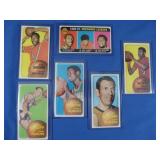 1970 Basketball Tall Cards lot Inc. Card #5,