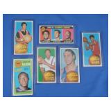 1970 Basketball Tall Cards lot Inc. Card #1 &