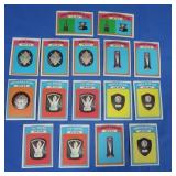 1972 Topps Award Cards Inc. (3) Babe Ruth, (4) Cy