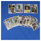 (25) 1974 Topps Baseball Cards VG-EX