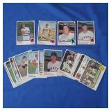 (25) 1973 Topps Baseball Cards VG-NM
