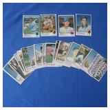 (25) 1973 Topps Baseball Cards VG-NM