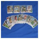 (25) 1973 Topps Baseball Cards VG-NM