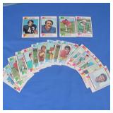 (25) 1973 Topps Football Cards EX-NM