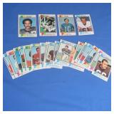 (25) 1973 Topps Football Cards VG-NM