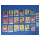 (20) 1972 NBA Cards, EX-NM