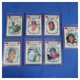 1971 Sporting News Lot Inc. Jackson, Carew,