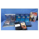 Airplane VHS Tapes,Bushell Camera&Binocular-NIP