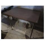 Wood&Metal Table 30x19x27'H