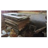 Large Lot of Glass Panels