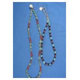 Genuine Stone Necklaces-Turquoise,Jasper,Onyx,