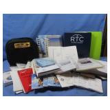 Airplane Notebooks,Manuals,CD's&more