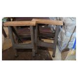 2 Metal Based Saw Horses 20'Lx26'H